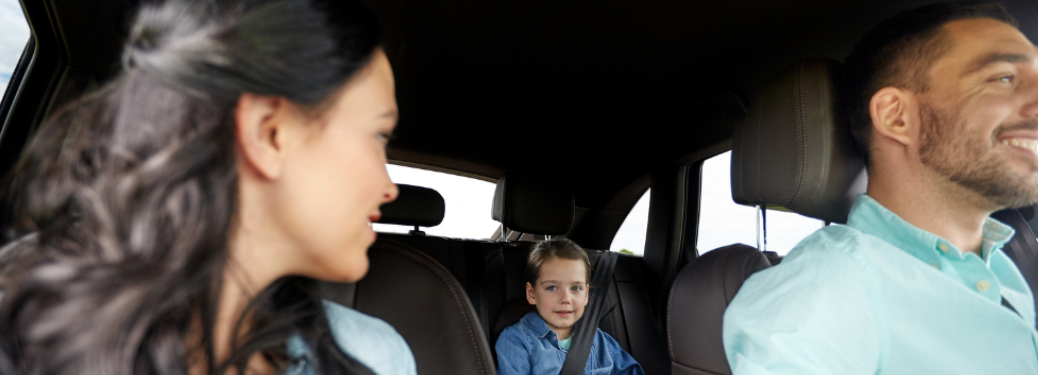 Family in a vehicle