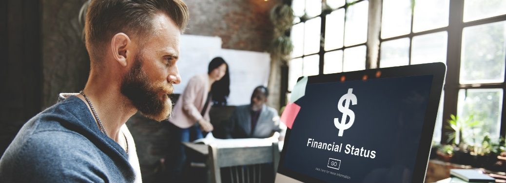 Loan approved on computer screen