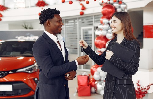 A man who received excellent tips for first time car buyers