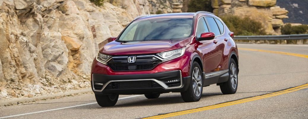 2021 Honda CR-V front quarter view