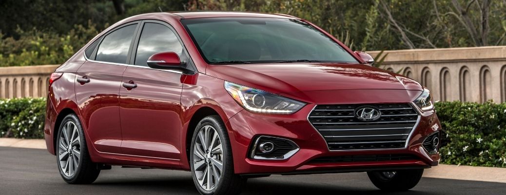 2021 Hyundai Accent front quarter view