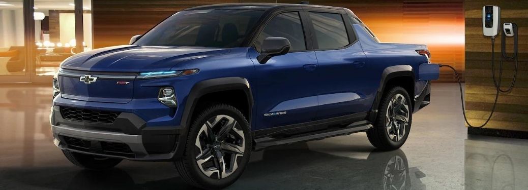 2022 Chevrolet Silverado EV charging