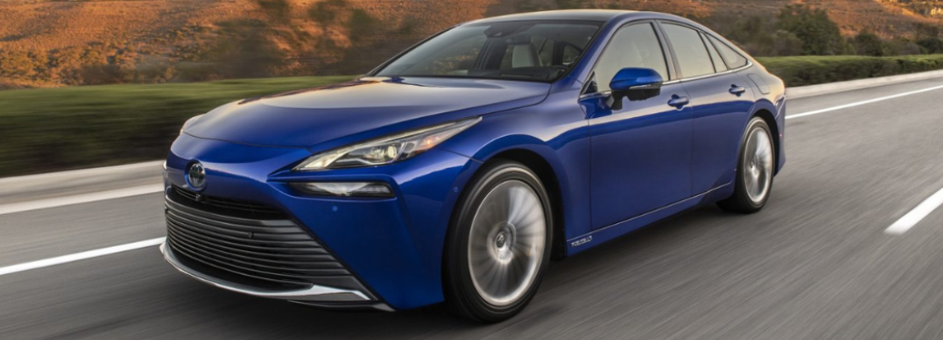 2022 Toyota Mirai on road