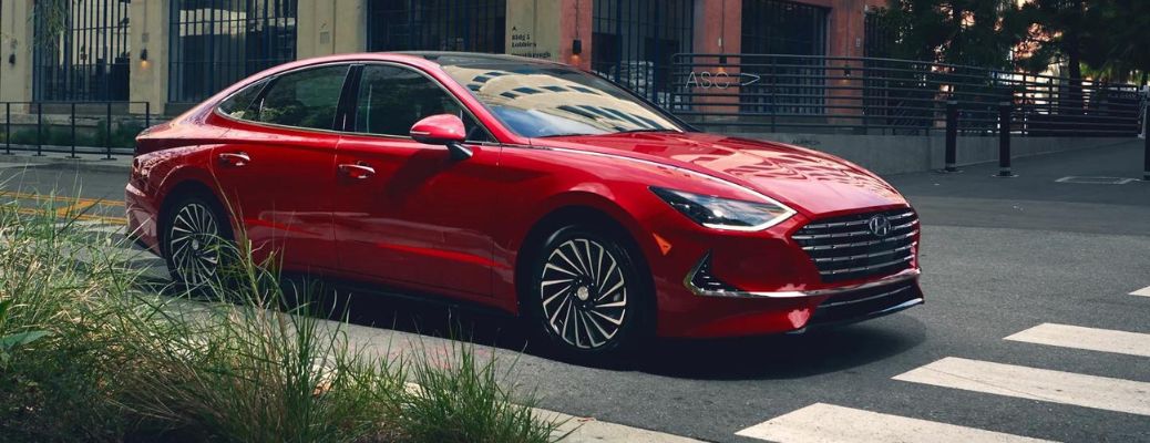 2023 Hyundai Sonata on the road