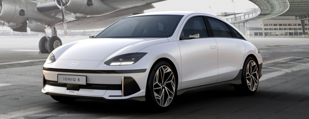 2023 Hyundai IONIQ 6 on the road