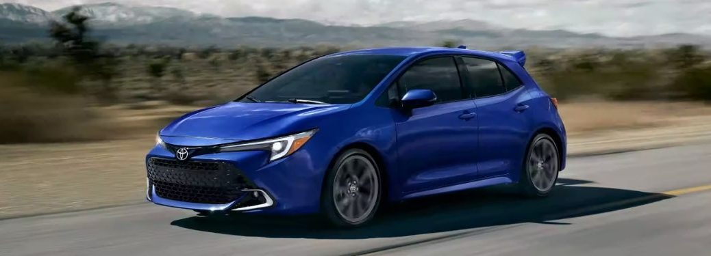 2023 Toyota Corolla Hatchback side view
