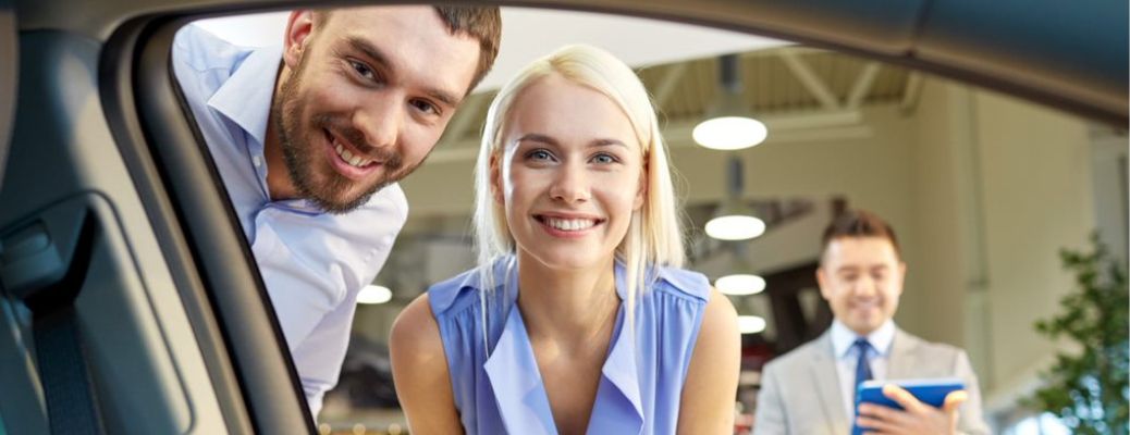 Staff seeing off the customer