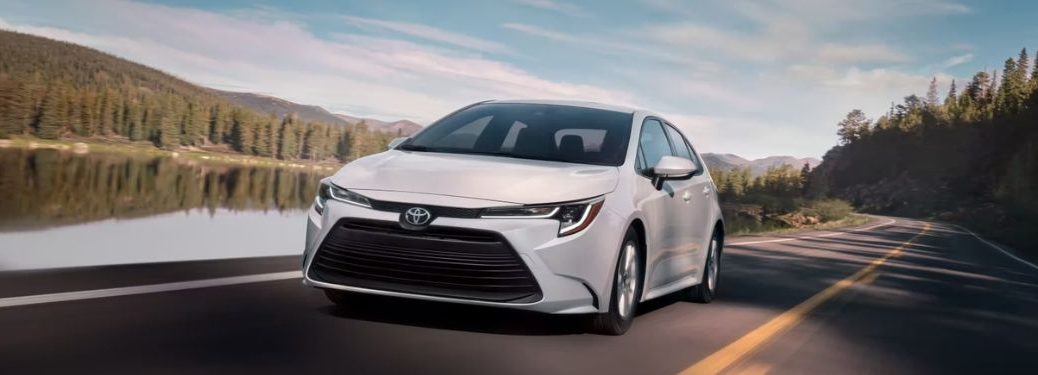 2023 Toyota Corolla front and side view