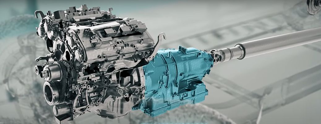 Representation of a car transmission