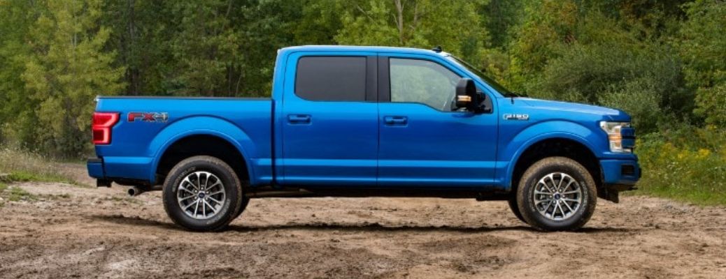 Side View of the 2019 Ford F-150