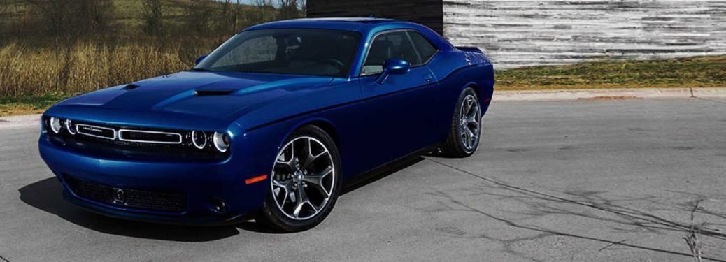 Front three-quarter view of the 2017 Dodge Challenger