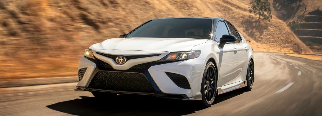 2020 Toyota Camry front and side view
