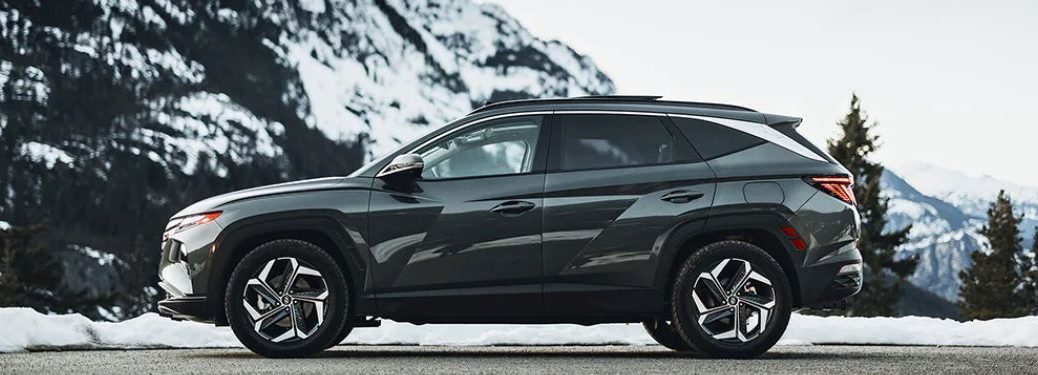 2022 Hyundai Tucson side view