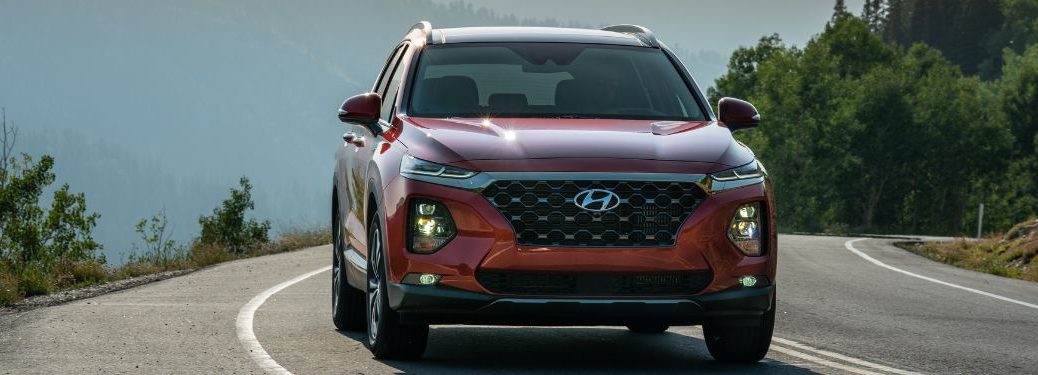 2020 Hyundai Santa Fe front view