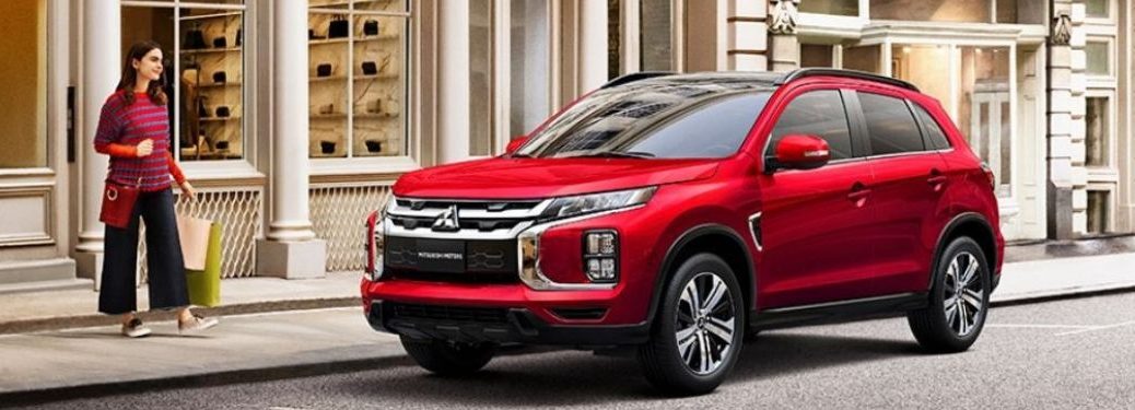 2022 Mitsubishi RVR front and side view