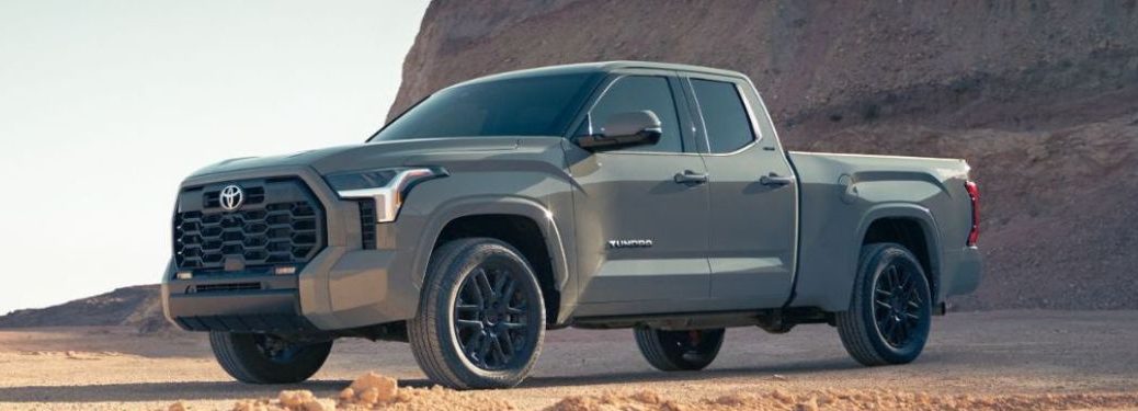 2024 Toyota Tundra front and side view