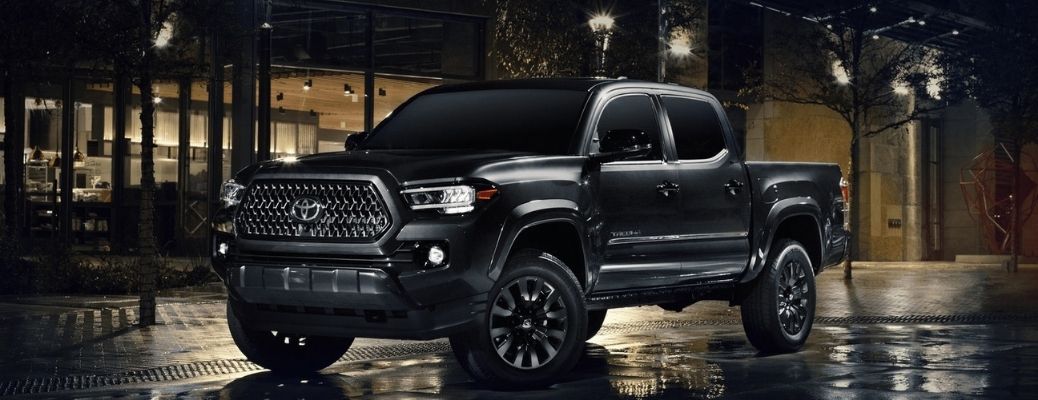 2021 Toyota Tacoma front and side view