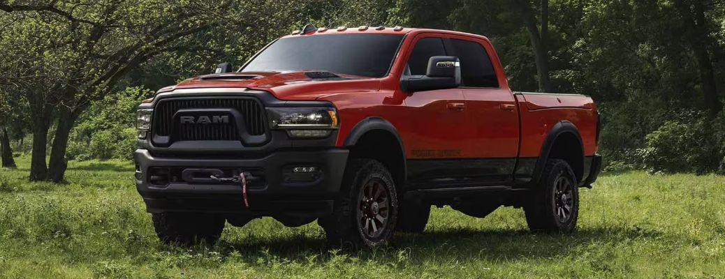 2023 Ram 2500 Rebel front and side view