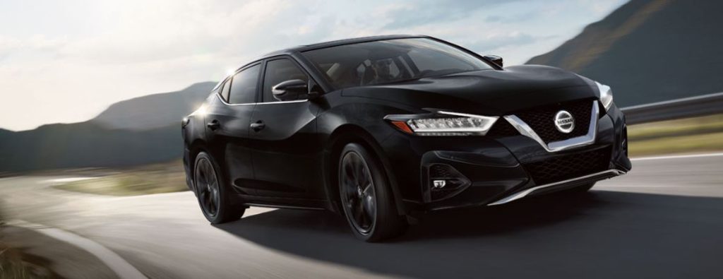 2020 Nissan Maxima sedan on a road