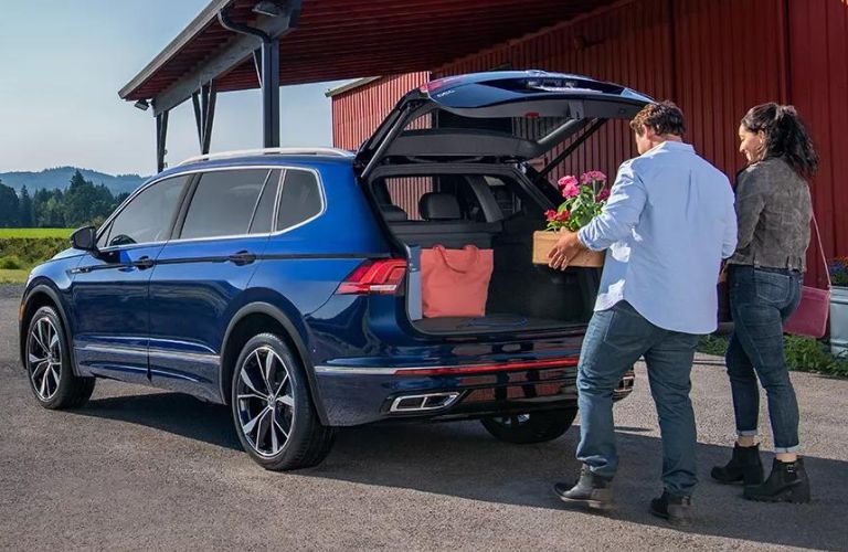 2023 Volkswagen Tiguan side and back view