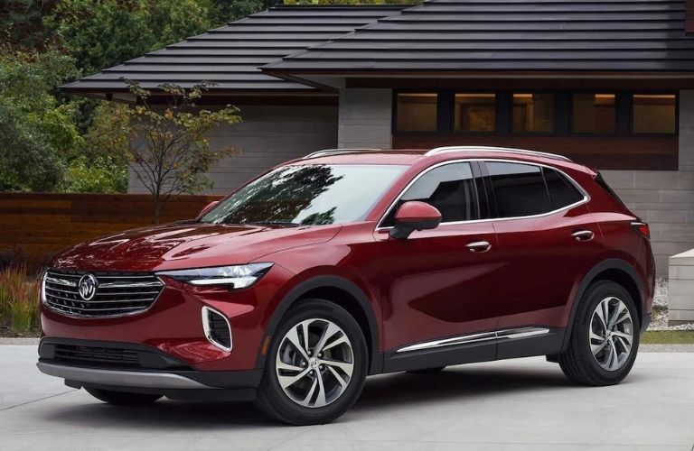 2022 Buick Envision front and side view