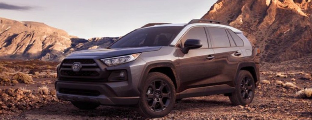 2021 Toyota RAV4 used SUV model side view