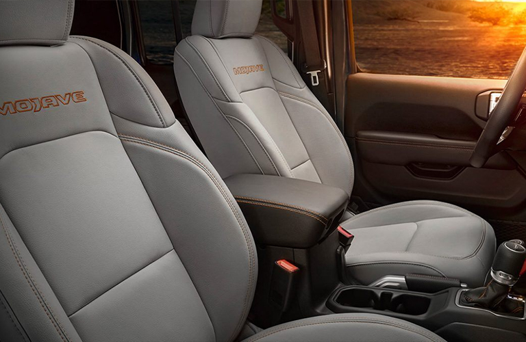 Jeep Gladiator front seats