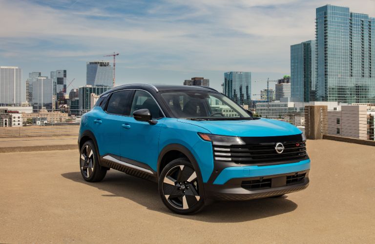 used Nissan Kicks in a city
