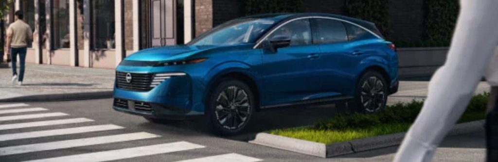 Nissan Murano front and side view