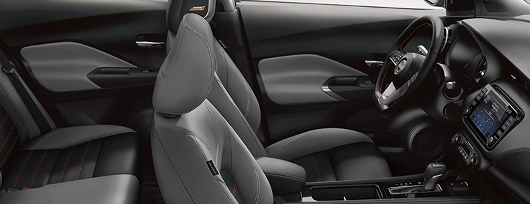 a 2022 Nissan Kicks seating view