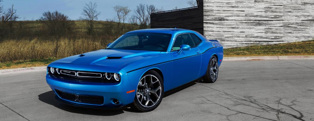 Front Quarter View of the 2016 Dodge Challenger