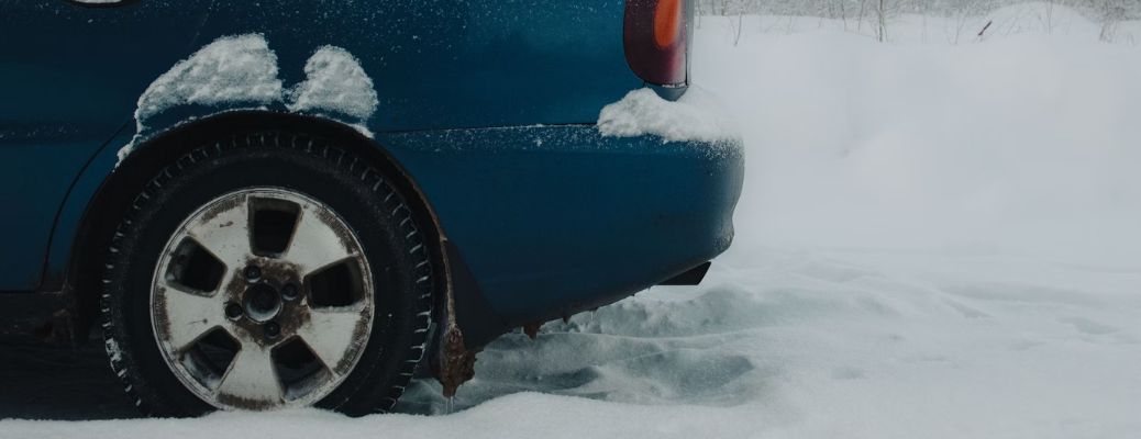 Car in winter