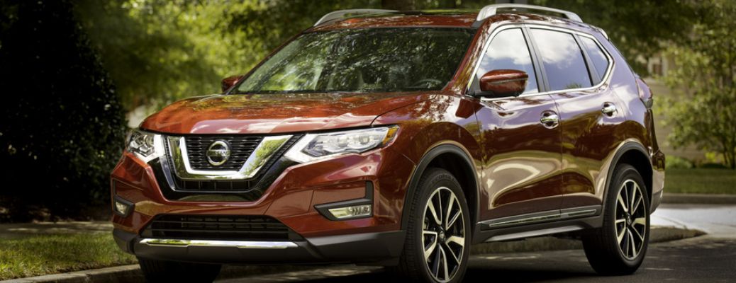 front quarter view of the 2019 Nissan Rogue