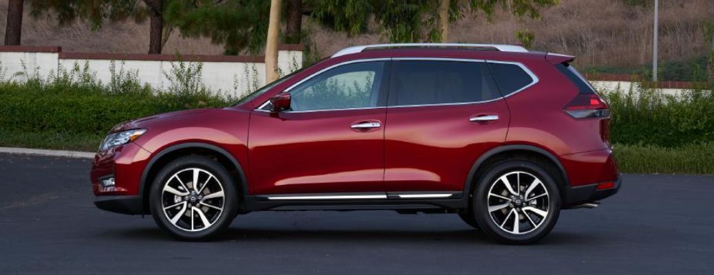 Side View of the 2020 Nissan Rogue