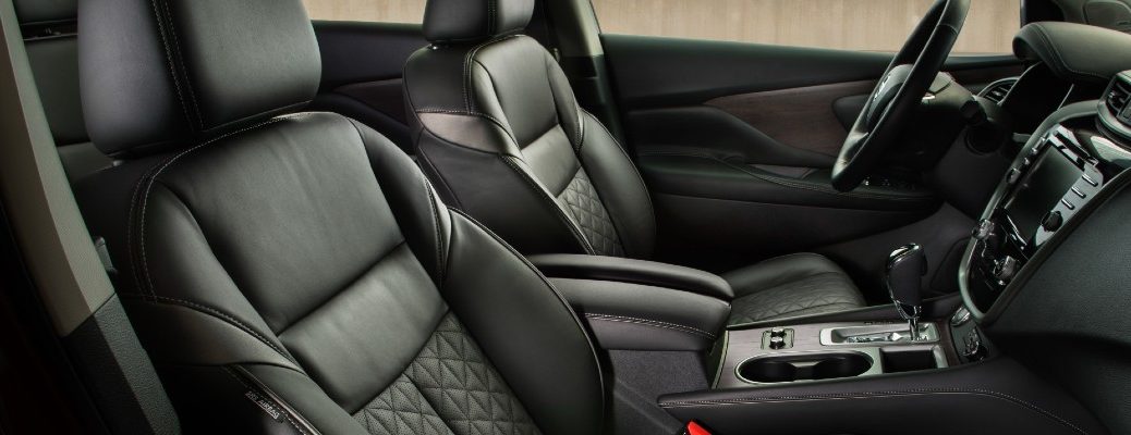 A photo of the heated front seats in the 2021 Nissan Murano.