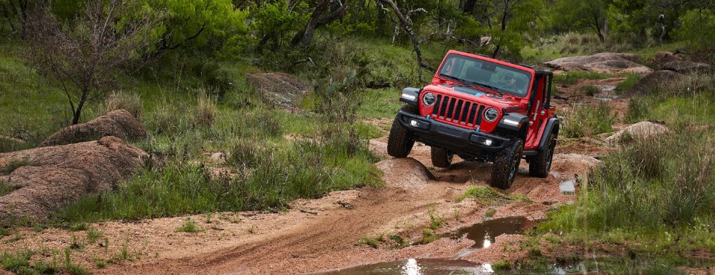 front view of the 2023 Jeep Wrangler 4xe