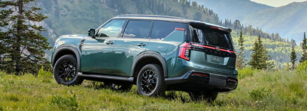 Side view of the 2025 Nissan Armada