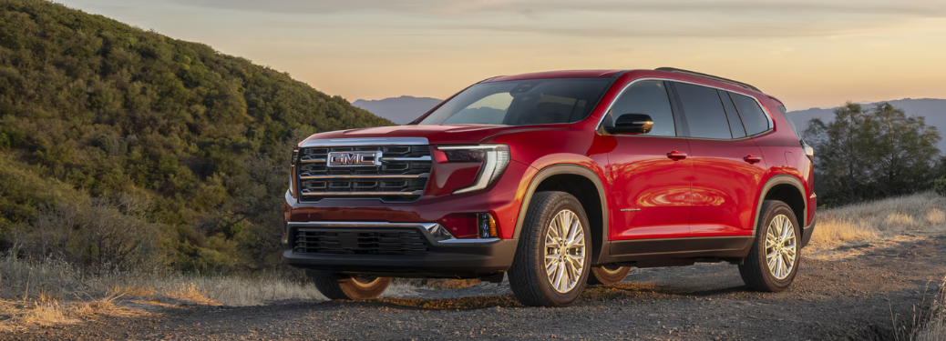 Side view of the 2025 GMC Acadia