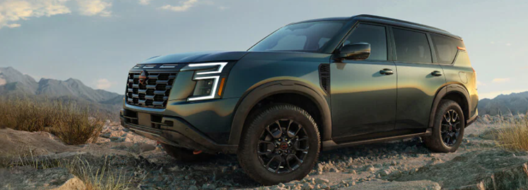 Side view of the 2025 Armada PRO-4X