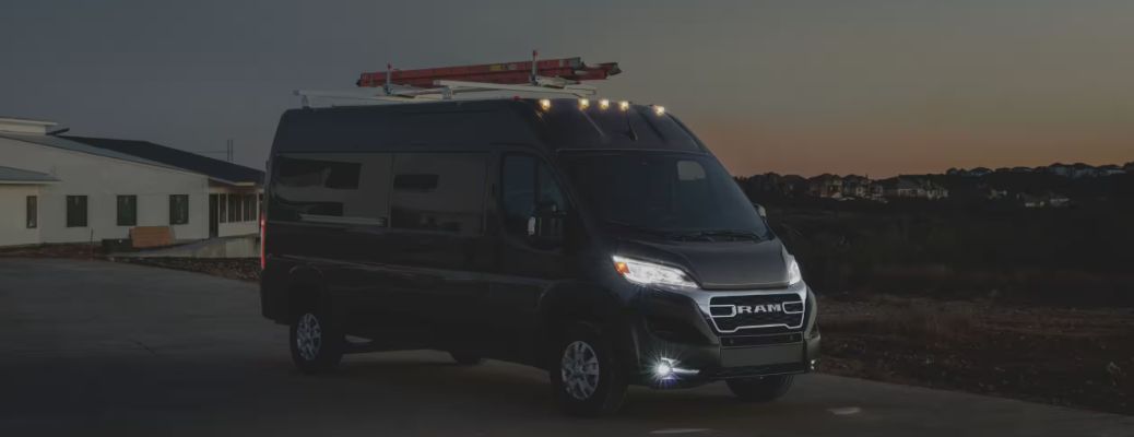 2025 RAM Promaster on the road