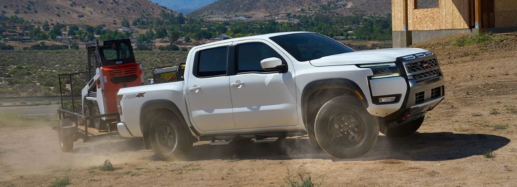 2026 Nissan Frontier® hauling