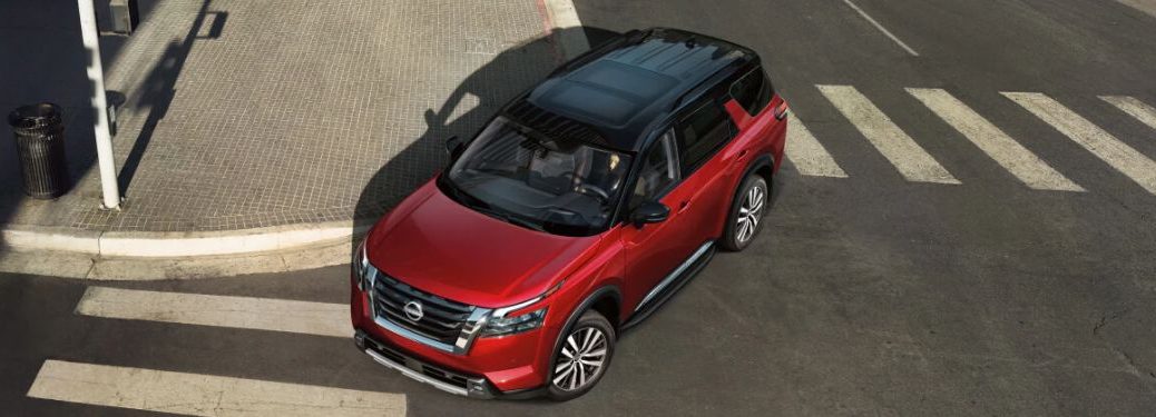 2025 Nissan Pathfinder exterior top view