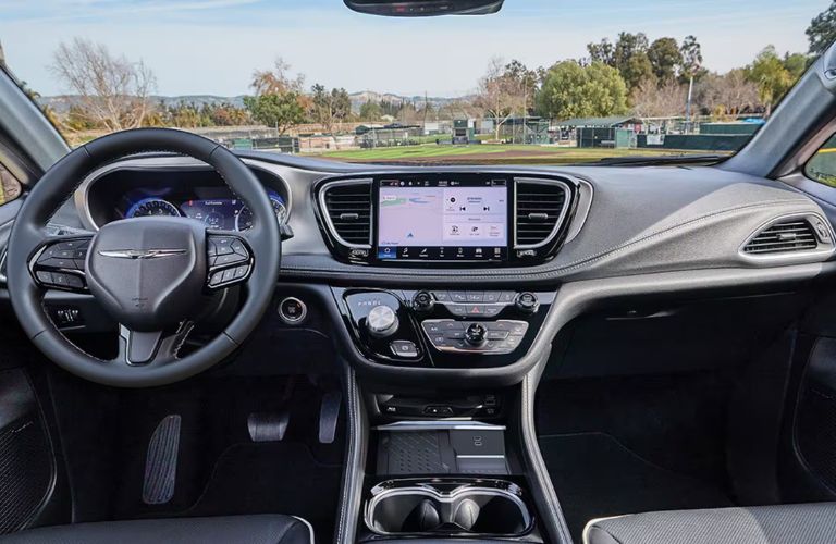2026 Chrysler Pacifica interior front dash