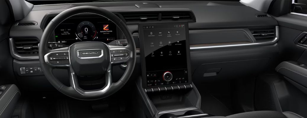 2026 GMC Terrain interior front dash