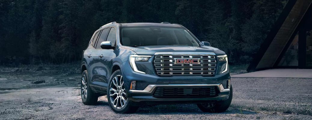 2026 GMC Acadia side and front view