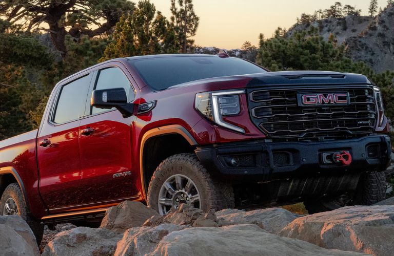 2026 GMC Sierra 1500 side and front view