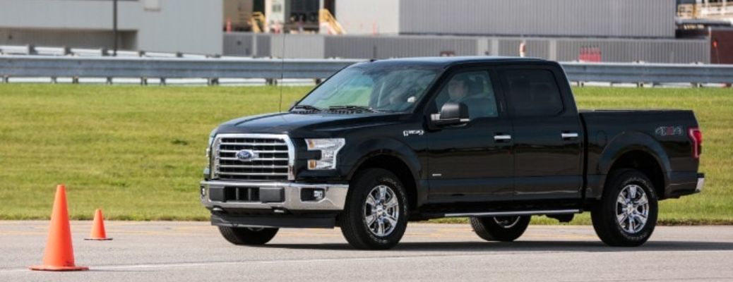 Side View of the 2016 Ford F-150