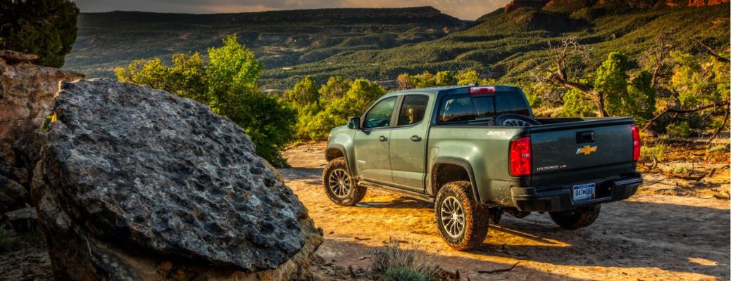 2017 Chevy Colorado rear view