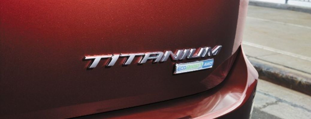 2016 Ford Edge badging