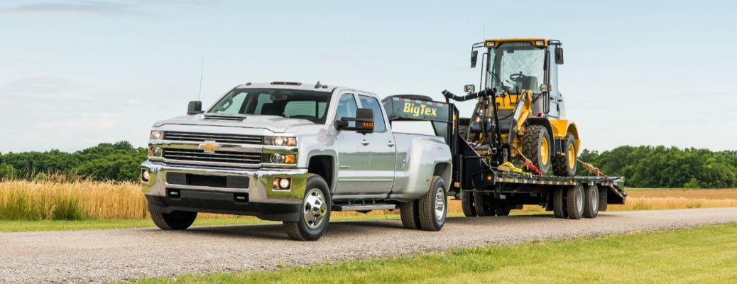 2017 Chevy Silverado 3500HD towing